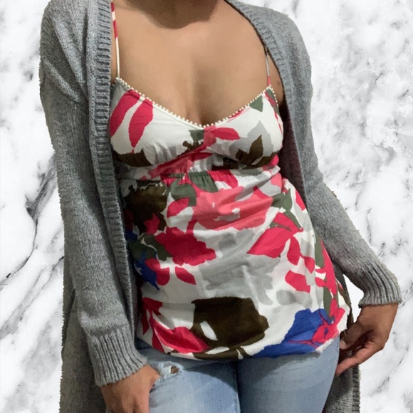 3 for $15 American Eagle Floral Top - Picture 1 of 8